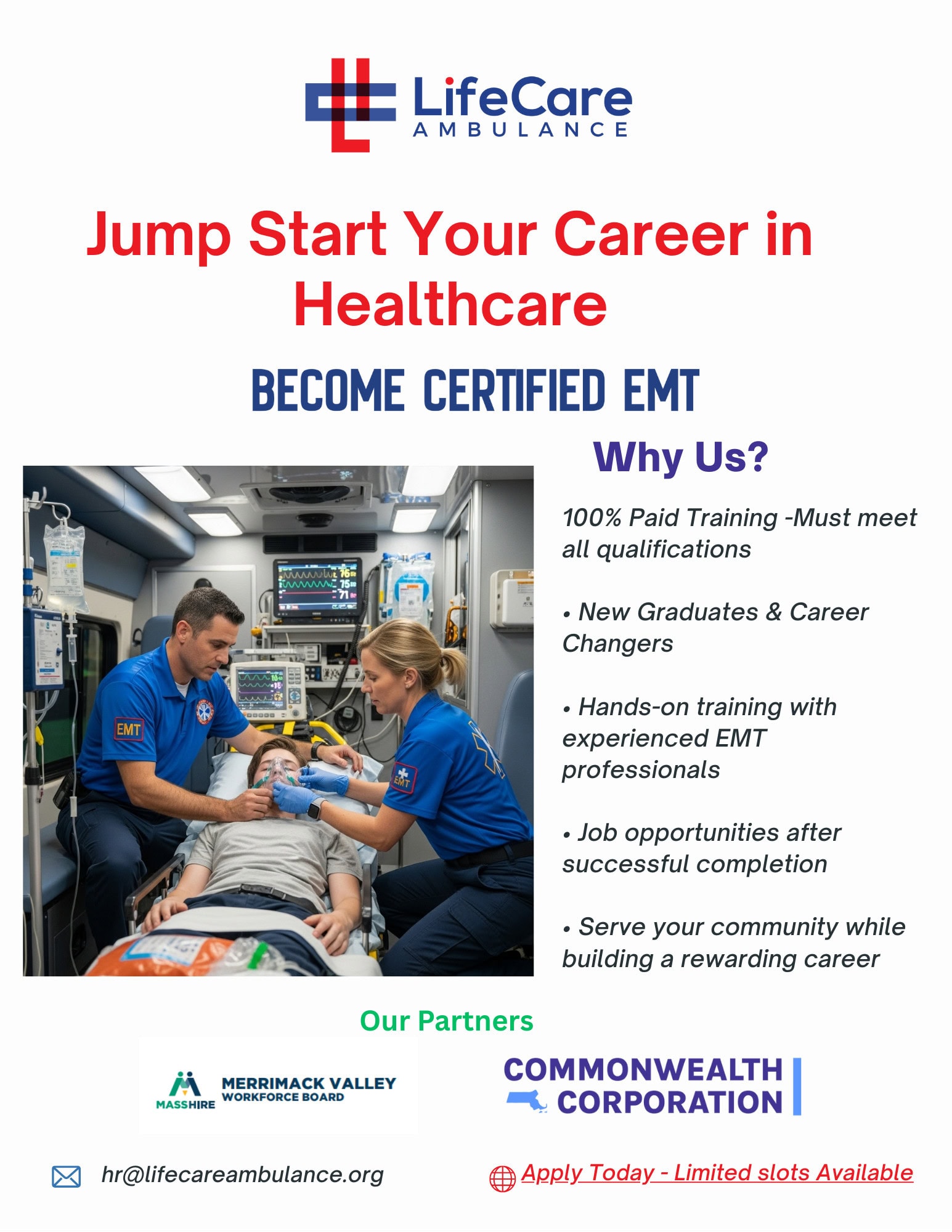 EMT Trainee Program Flyer (2)